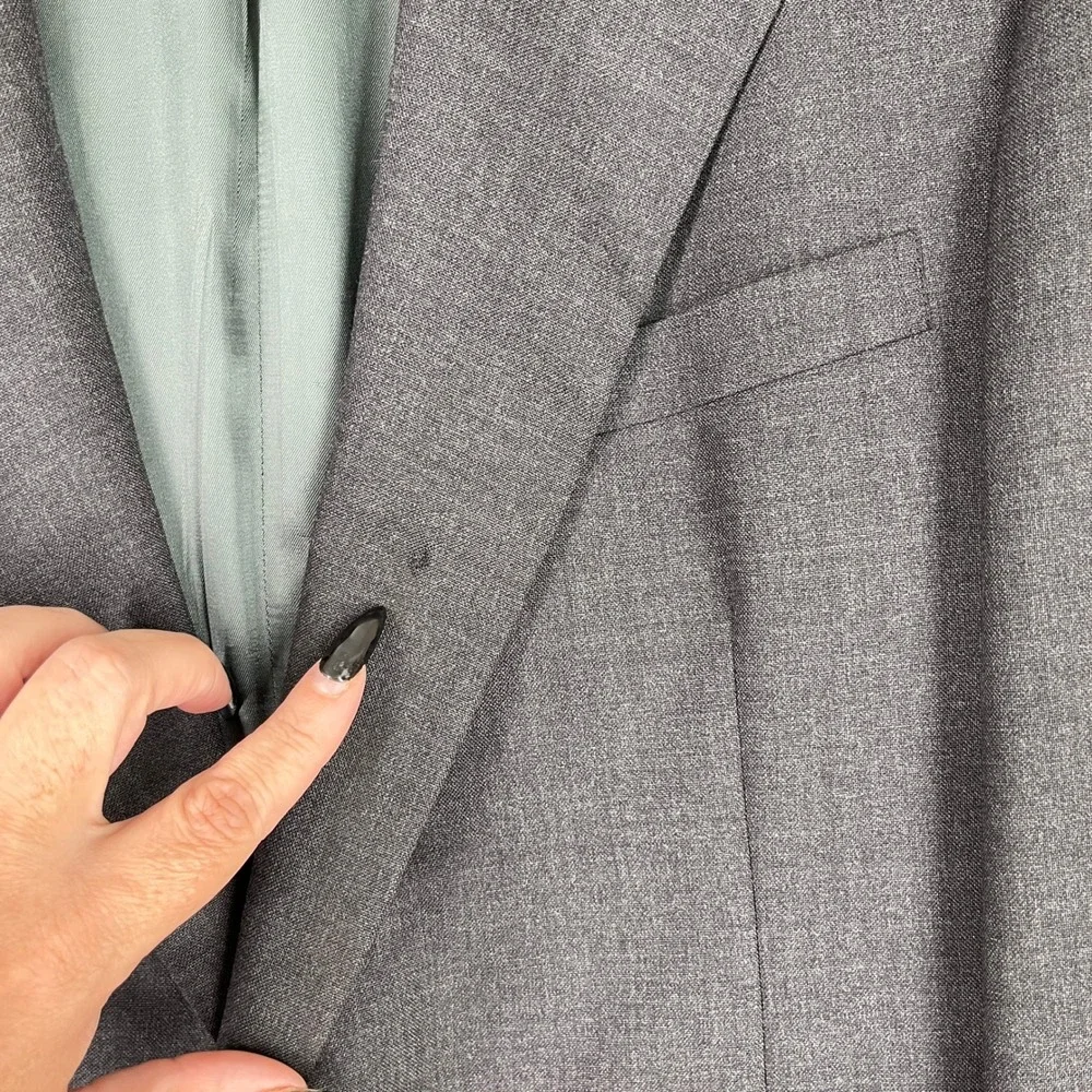Vintage Polo Ralph Lauren Blazer Mens‎ 42R Two Button Notch Lapel Made in USA